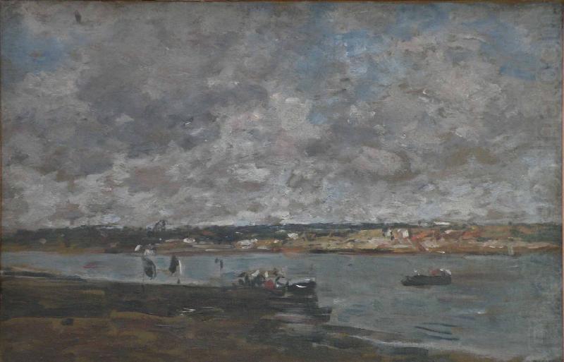 Lembouchure de la Touques, Eugene Boudin